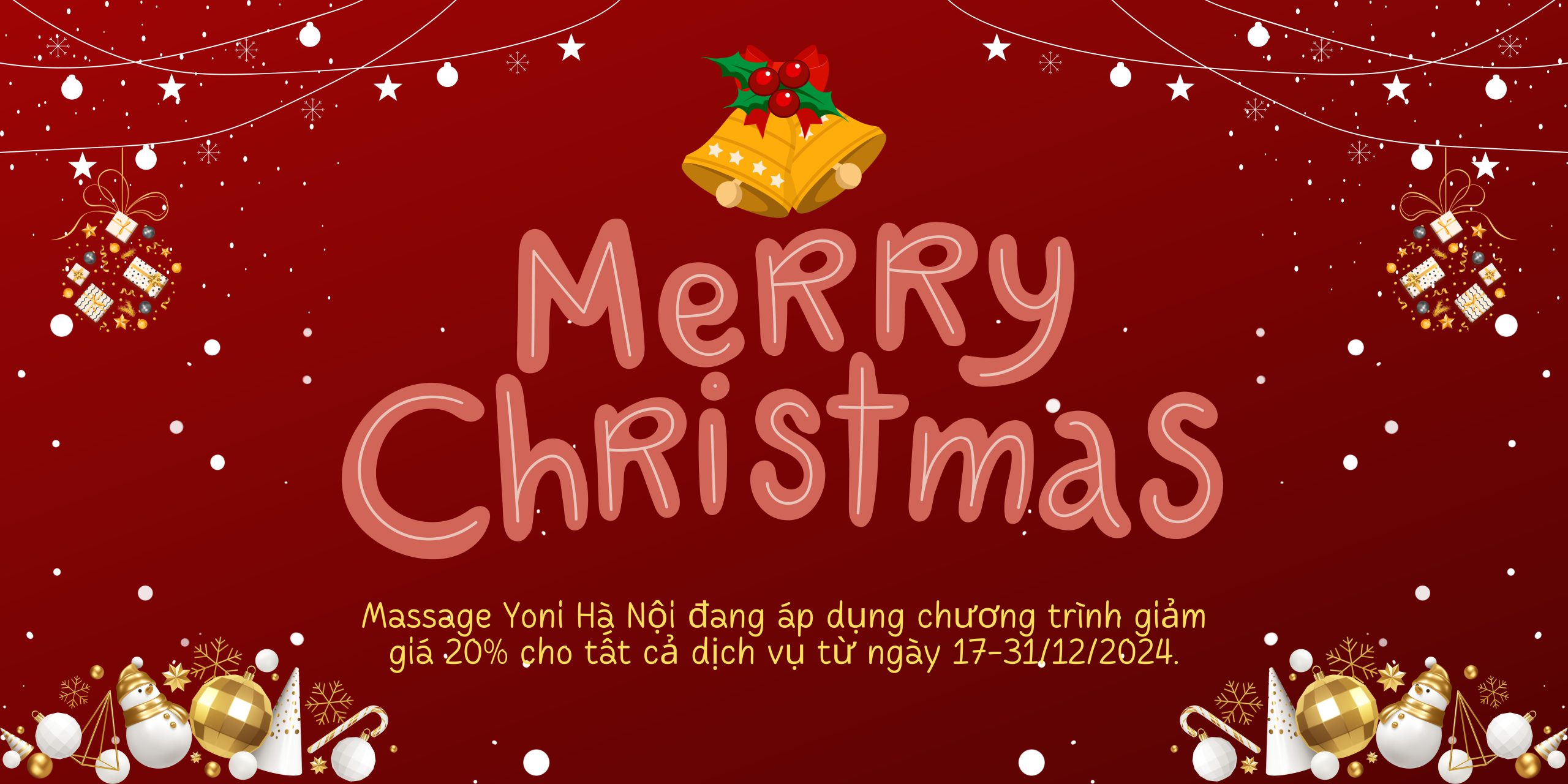 Massage yoni Hà Nội Noel 2024